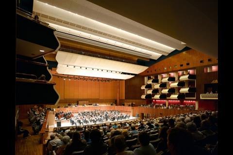 The London Philharmonic played a concert before the formal re-opening to test the acoustics.